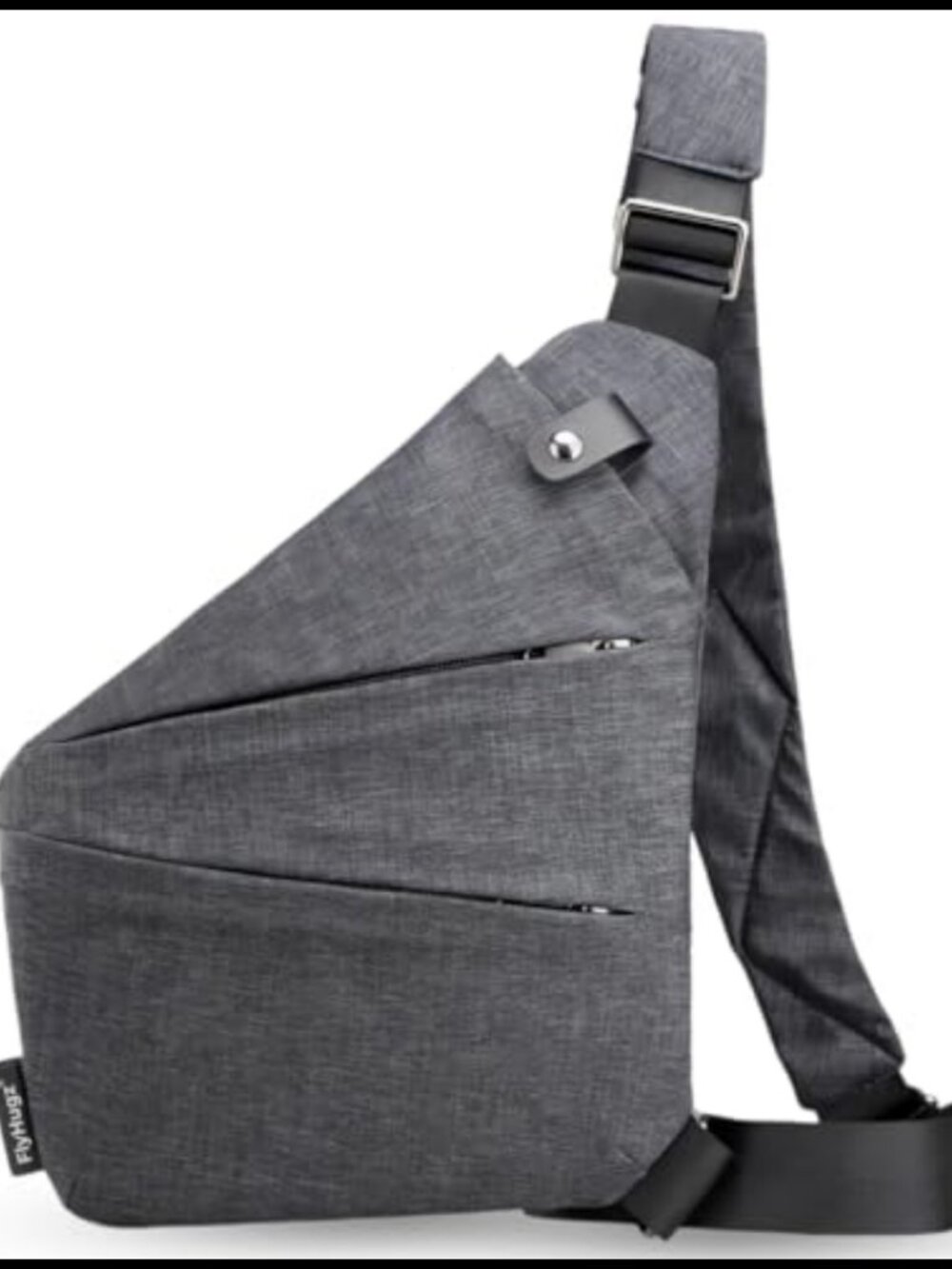 Anti-Theft Crossbody Sling Bag Canvas Water-Resistant Travel Daypack RFID